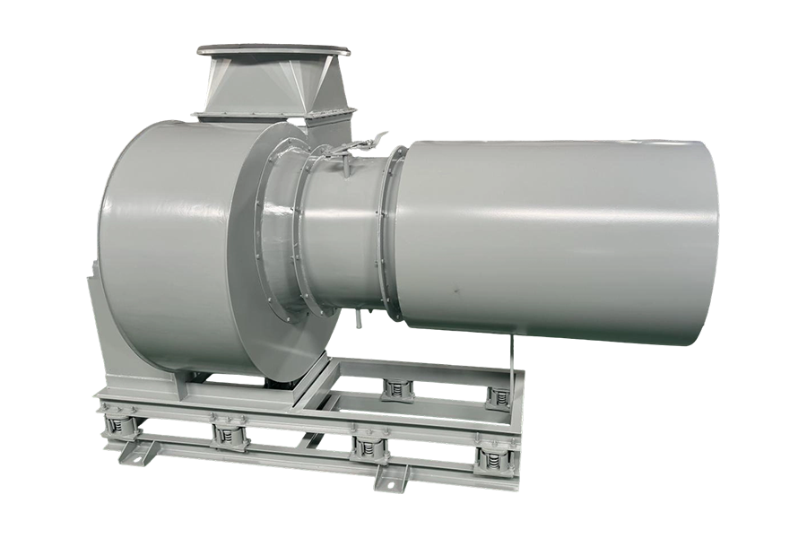 Экологическая промышленность - система обработки вращающихся печей твердых и жидких отходов. Вентилятор поддержки горения
